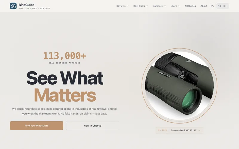 BinoGuide — binocular reviews
