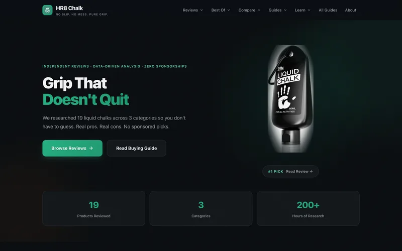 HR8 Chalk — liquid chalk reviews